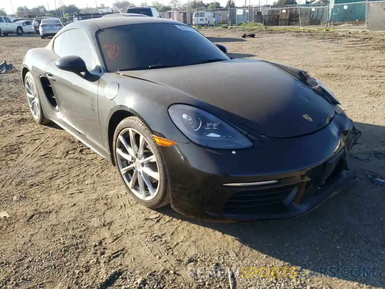 1 Photograph of a damaged car WP0AA2A89KS260146 PORSCHE CAYMAN 2019