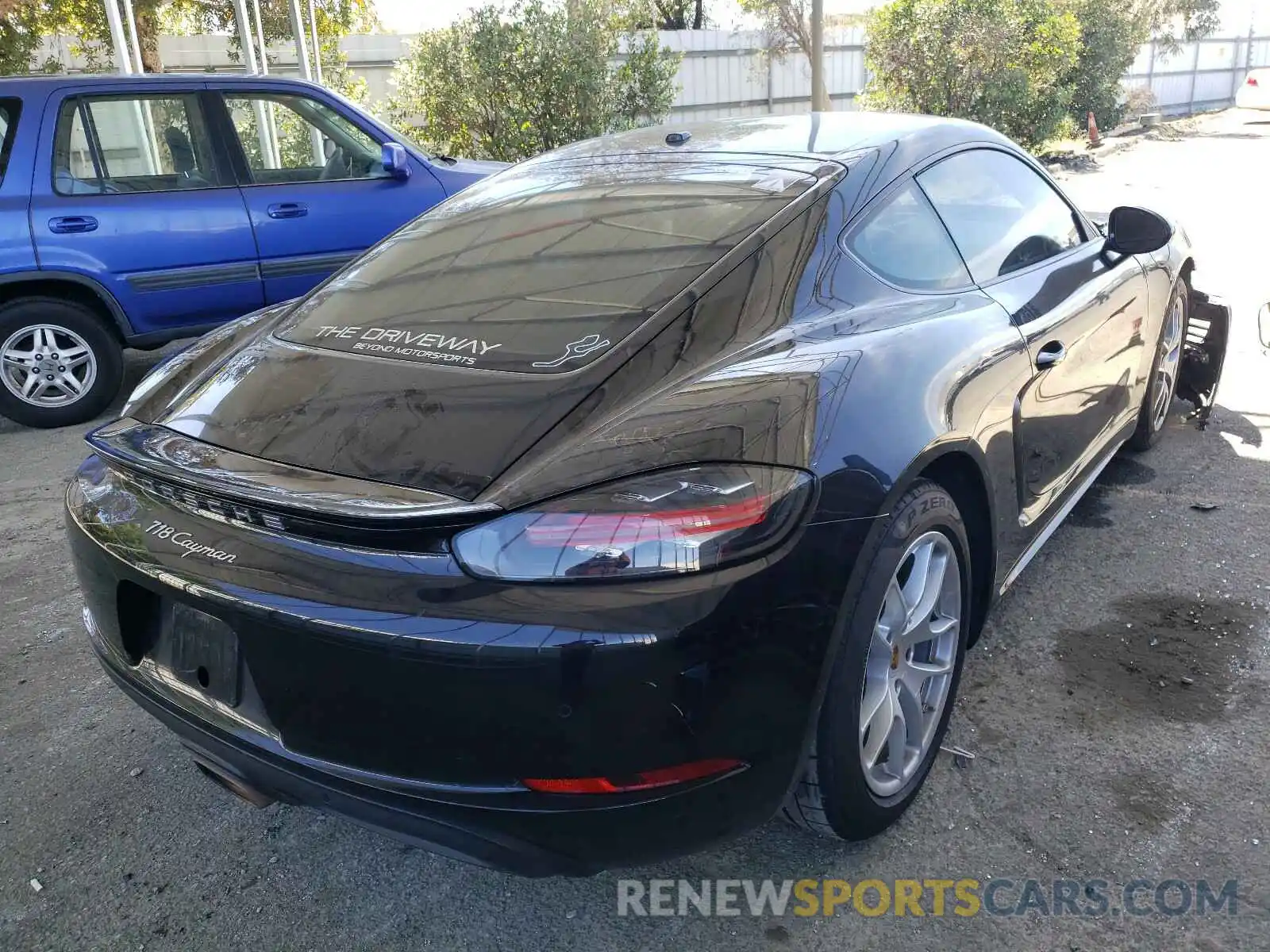 4 Photograph of a damaged car WP0AA2A89KS260244 PORSCHE CAYMAN 2019