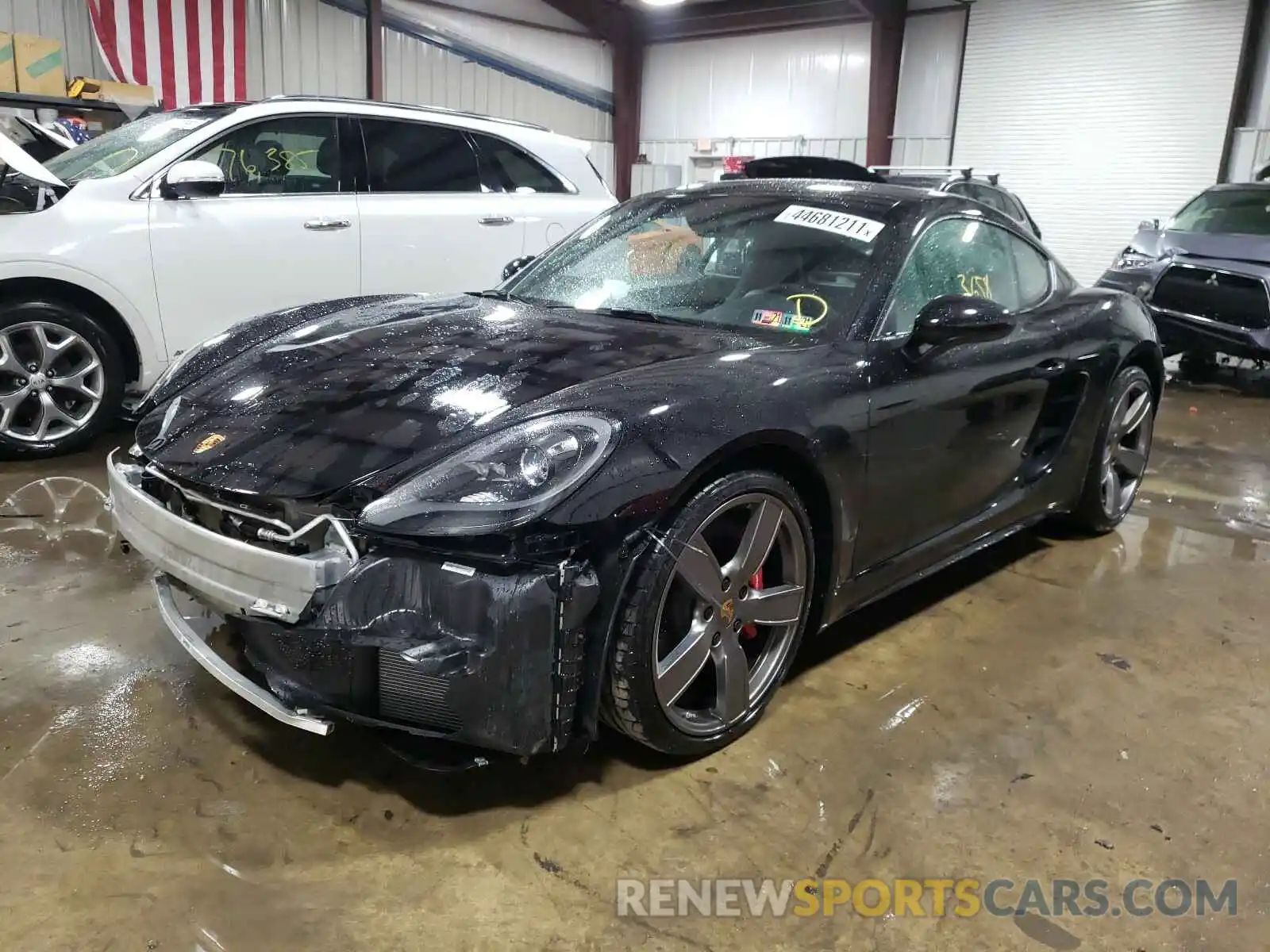 2 Photograph of a damaged car WP0AB2A80KS278631 PORSCHE CAYMAN 2019