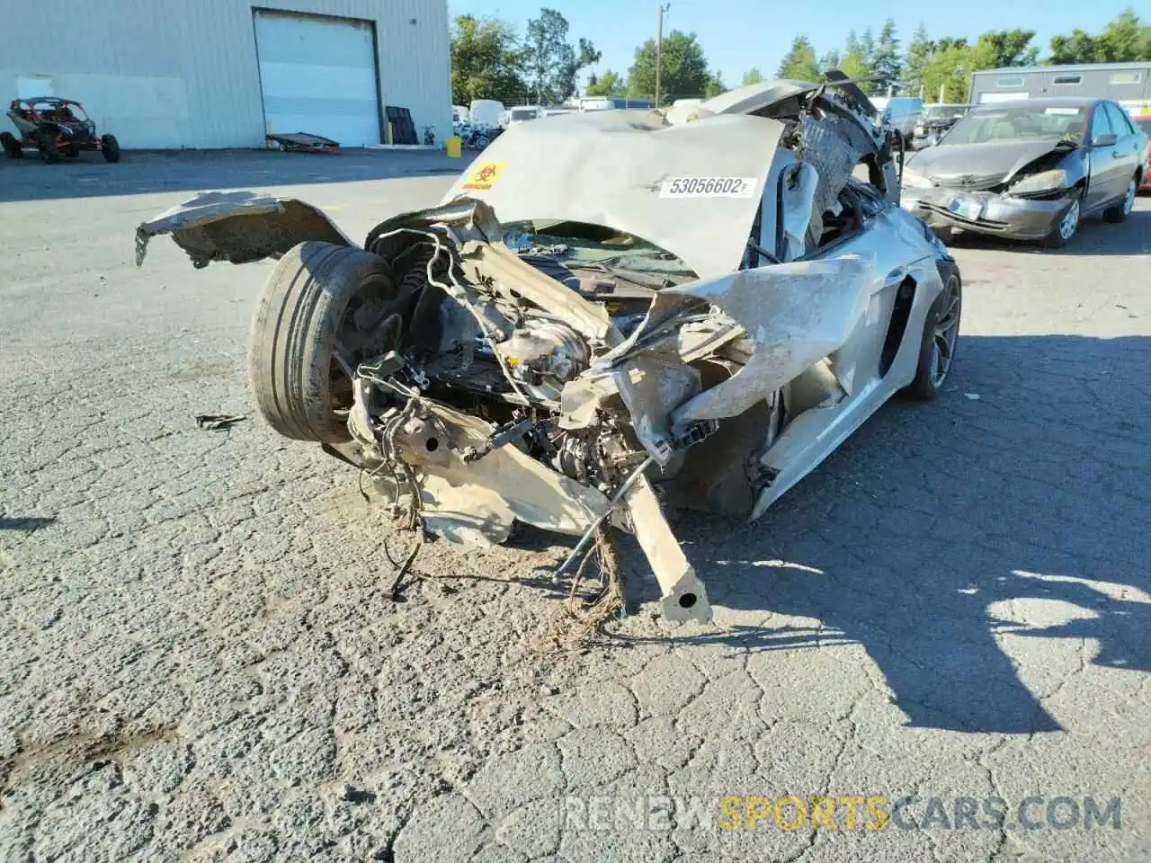 2 Photograph of a damaged car WP0AC2A83MS289283 PORSCHE CAYMAN 2021