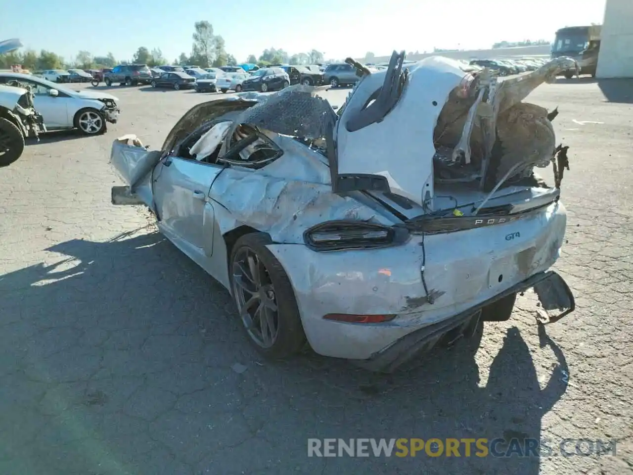 3 Photograph of a damaged car WP0AC2A83MS289283 PORSCHE CAYMAN 2021