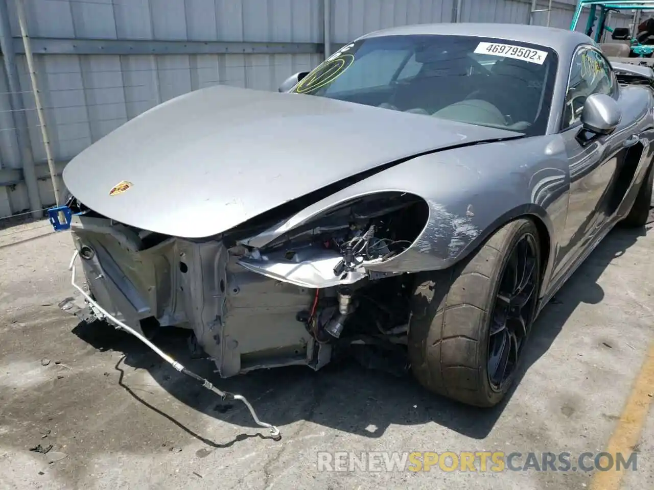 9 Photograph of a damaged car WP0AC2A84MK289082 PORSCHE CAYMAN 2021