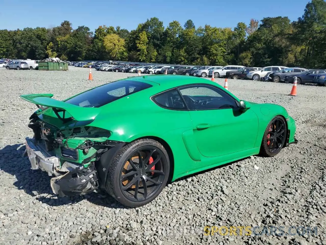 3 Photograph of a damaged car WP0AC2A84MK289230 PORSCHE CAYMAN 2021