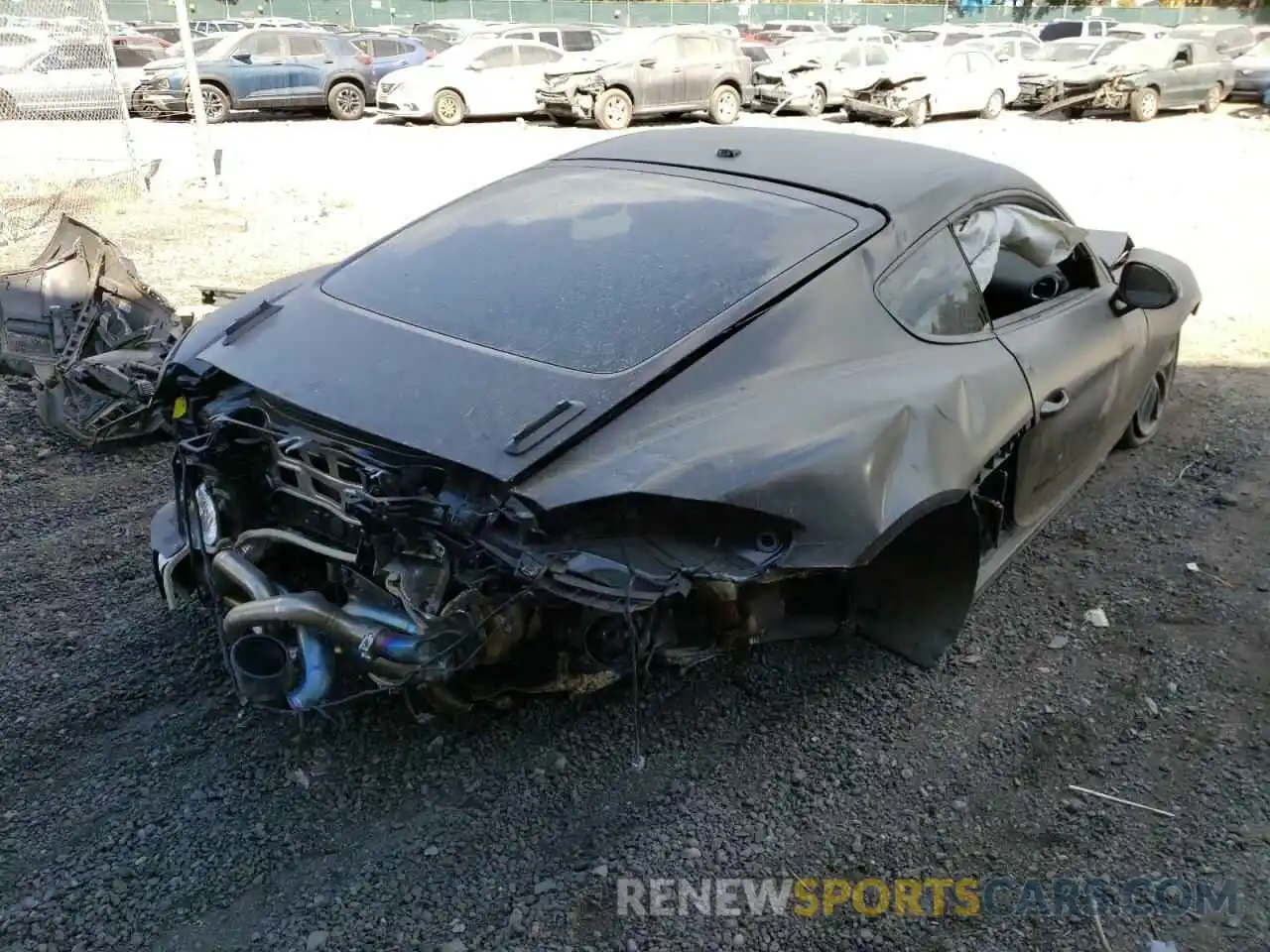 4 Photograph of a damaged car WP0AC2A85MK289060 PORSCHE CAYMAN 2021