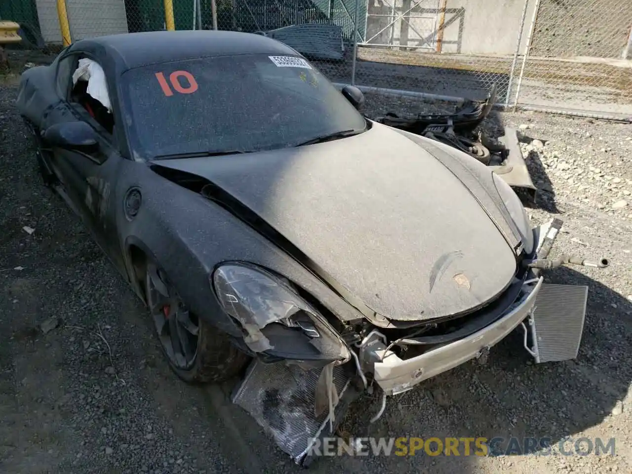 9 Photograph of a damaged car WP0AC2A85MK289060 PORSCHE CAYMAN 2021