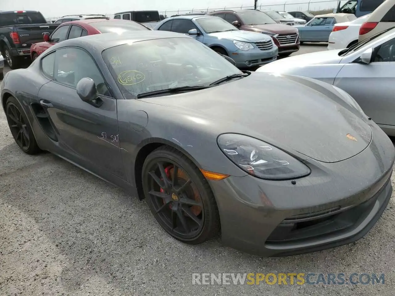 4 Photograph of a damaged car WP0AD2A8XNS268199 PORSCHE CAYMAN 2022