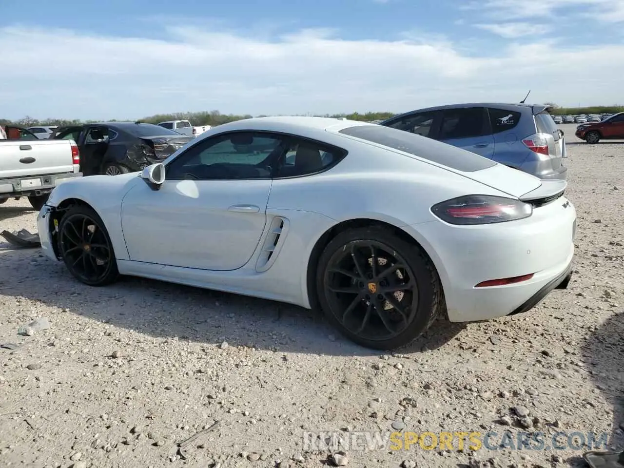 2 Photograph of a damaged car WP0AA2A82RK256014 PORSCHE CAYMAN 2024