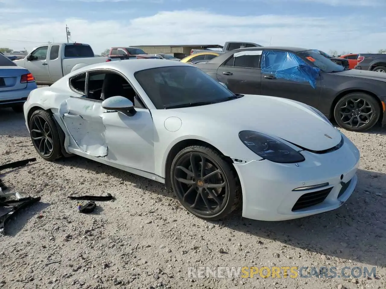 4 Photograph of a damaged car WP0AA2A82RK256014 PORSCHE CAYMAN 2024