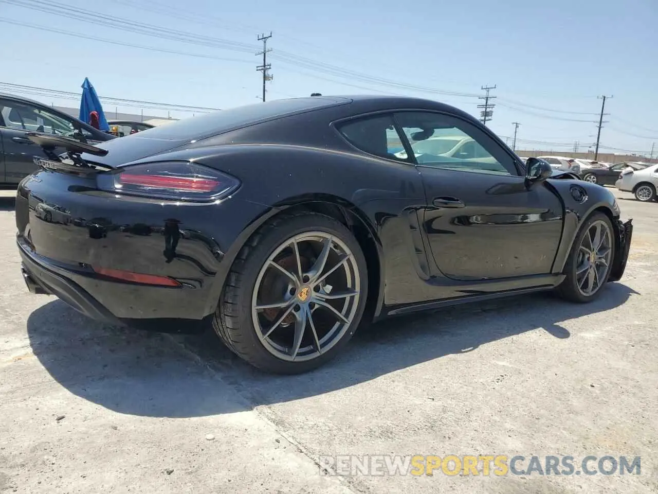 3 Photograph of a damaged car WP0AA2A86RK255299 PORSCHE CAYMAN 2024