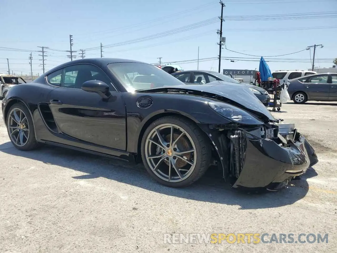 4 Photograph of a damaged car WP0AA2A86RK255299 PORSCHE CAYMAN 2024