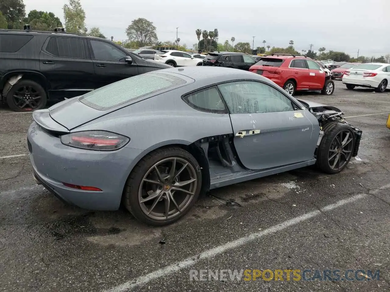 3 Photograph of a damaged car WP0AA2A88RK255448 PORSCHE CAYMAN 2024