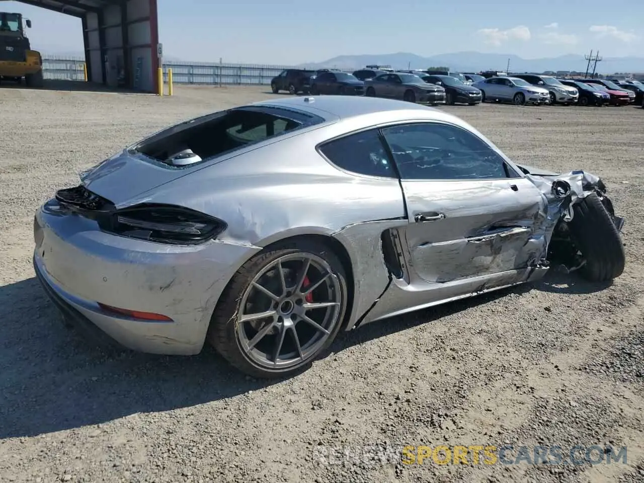 3 Photograph of a damaged car WP0AD2A89RK269365 PORSCHE CAYMAN 2024
