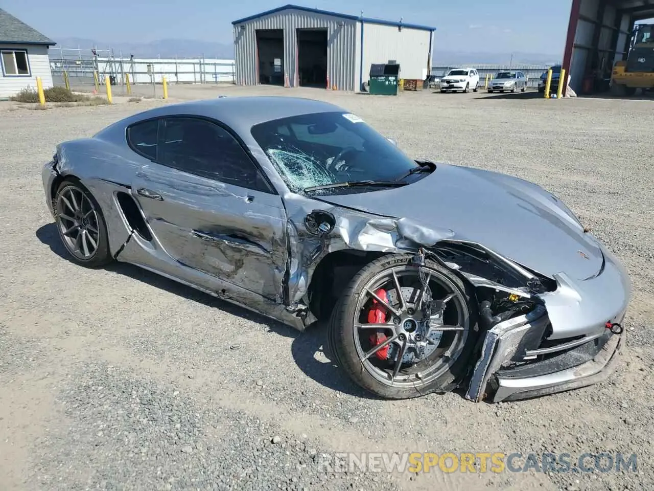 4 Photograph of a damaged car WP0AD2A89RK269365 PORSCHE CAYMAN 2024