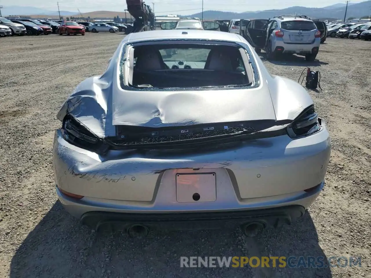 6 Photograph of a damaged car WP0AD2A89RK269365 PORSCHE CAYMAN 2024