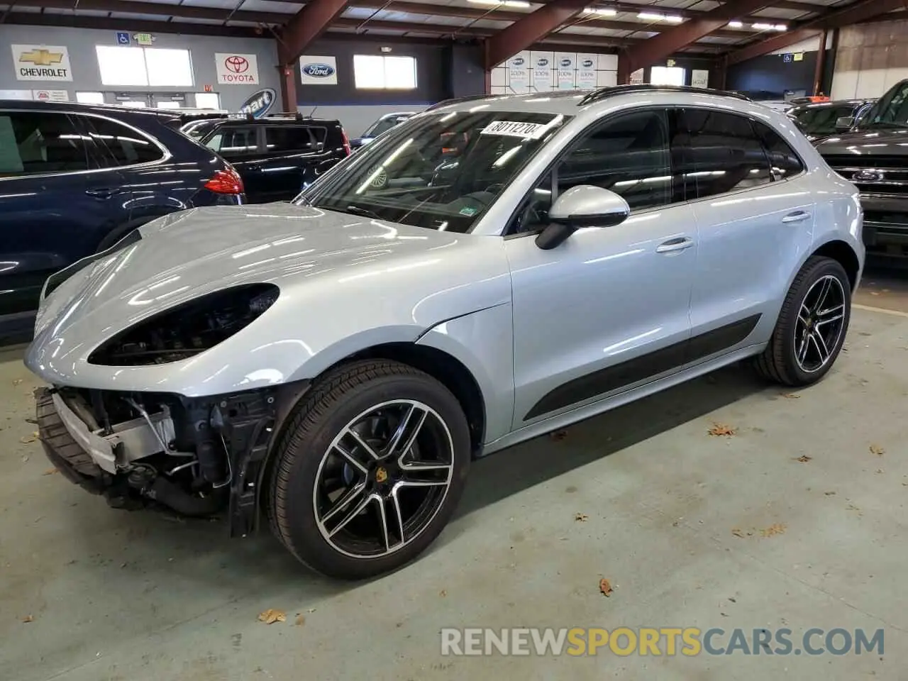 1 Photograph of a damaged car WP1AA2A50KLB02700 PORSCHE MACAN 2019