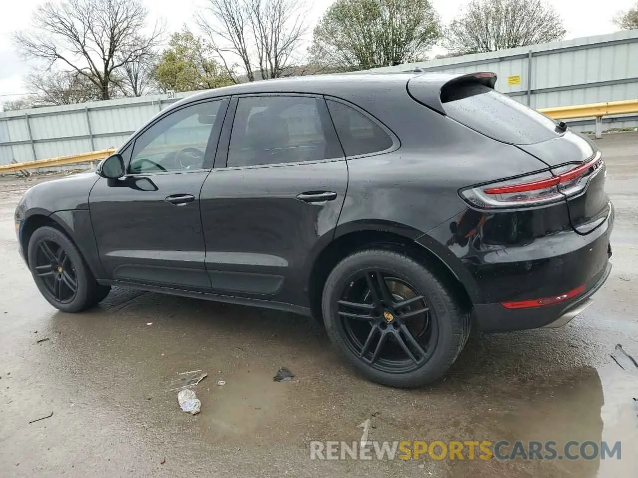 2 Photograph of a damaged car WP1AA2A50KLB07766 PORSCHE MACAN 2019