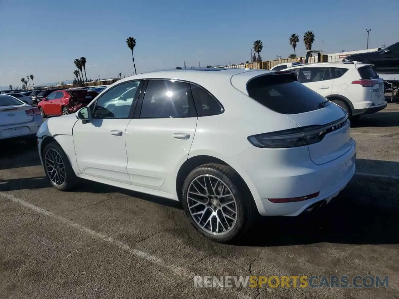 2 Photograph of a damaged car WP1AA2A50KLB08075 PORSCHE MACAN 2019