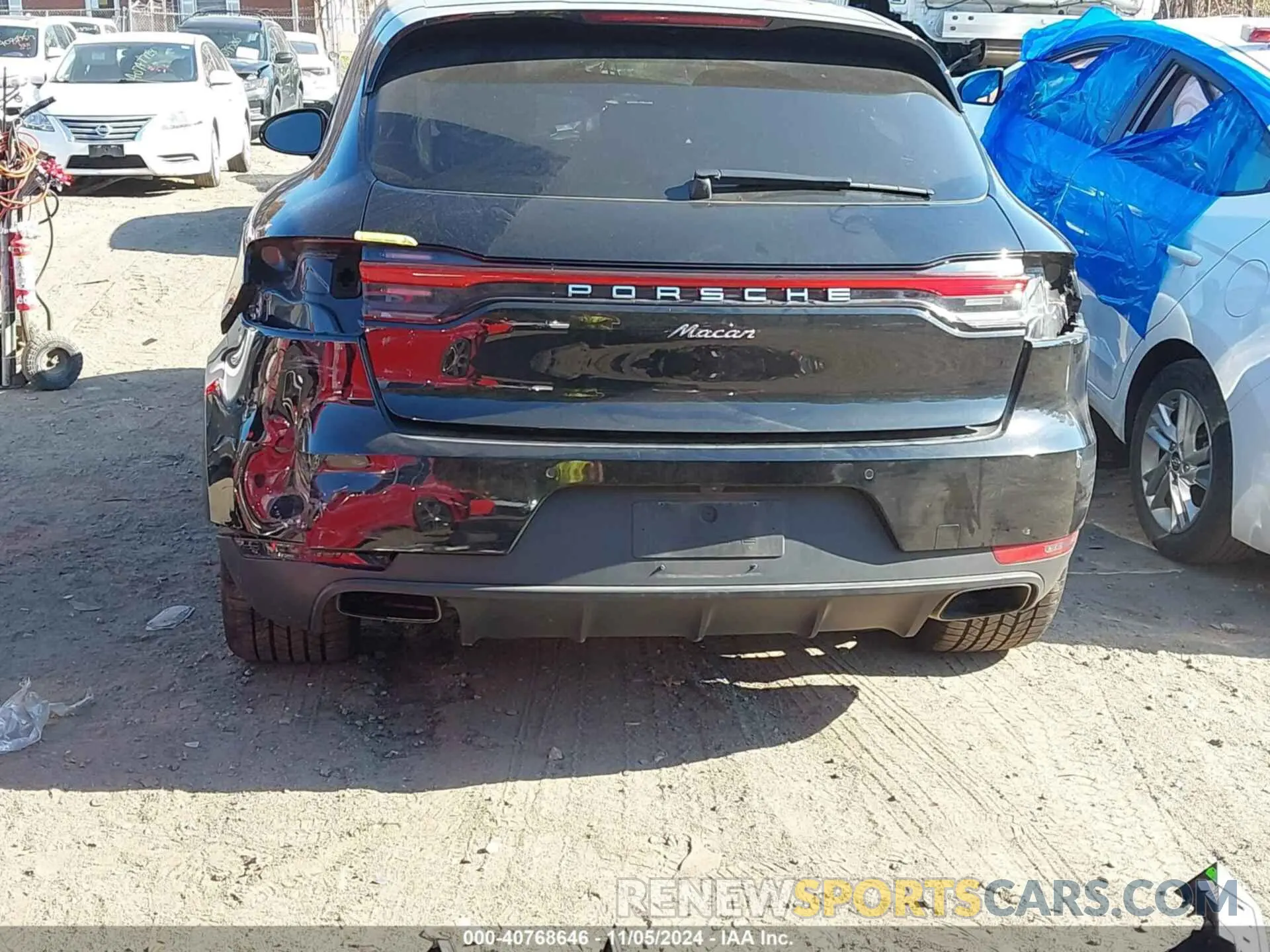 6 Photograph of a damaged car WP1AA2A51KLB01099 PORSCHE MACAN 2019