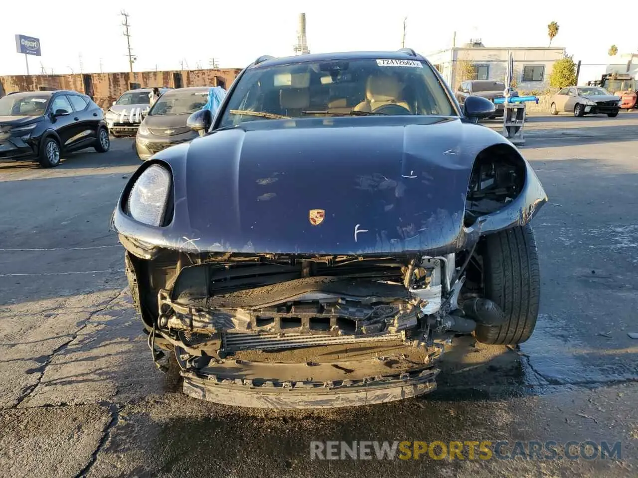 5 Photograph of a damaged car WP1AA2A53KLB07096 PORSCHE MACAN 2019