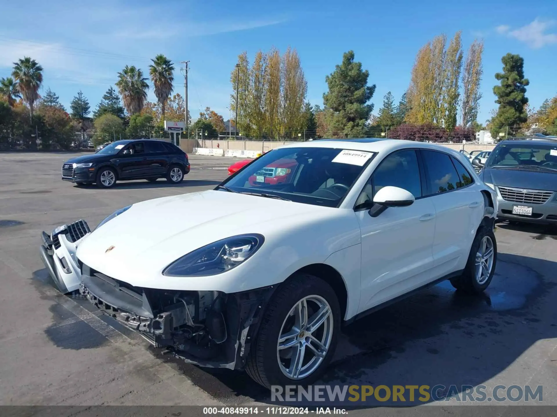 2 Photograph of a damaged car WP1AA2A54KLB01985 PORSCHE MACAN 2019