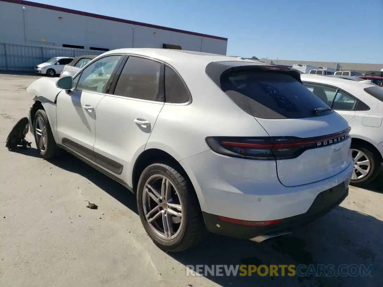 3 Photograph of a damaged car WP1AA2A55KLB03969 PORSCHE MACAN 2019