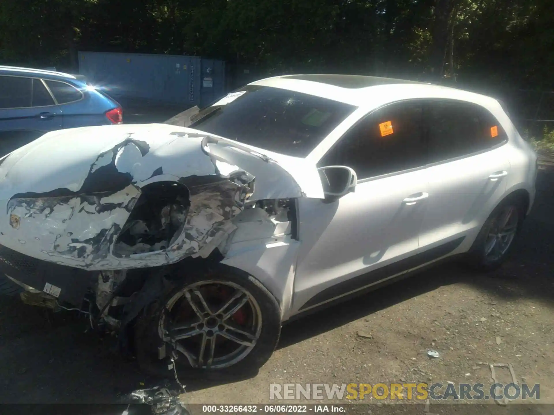 2 Photograph of a damaged car WP1AA2A55KLB06340 PORSCHE MACAN 2019