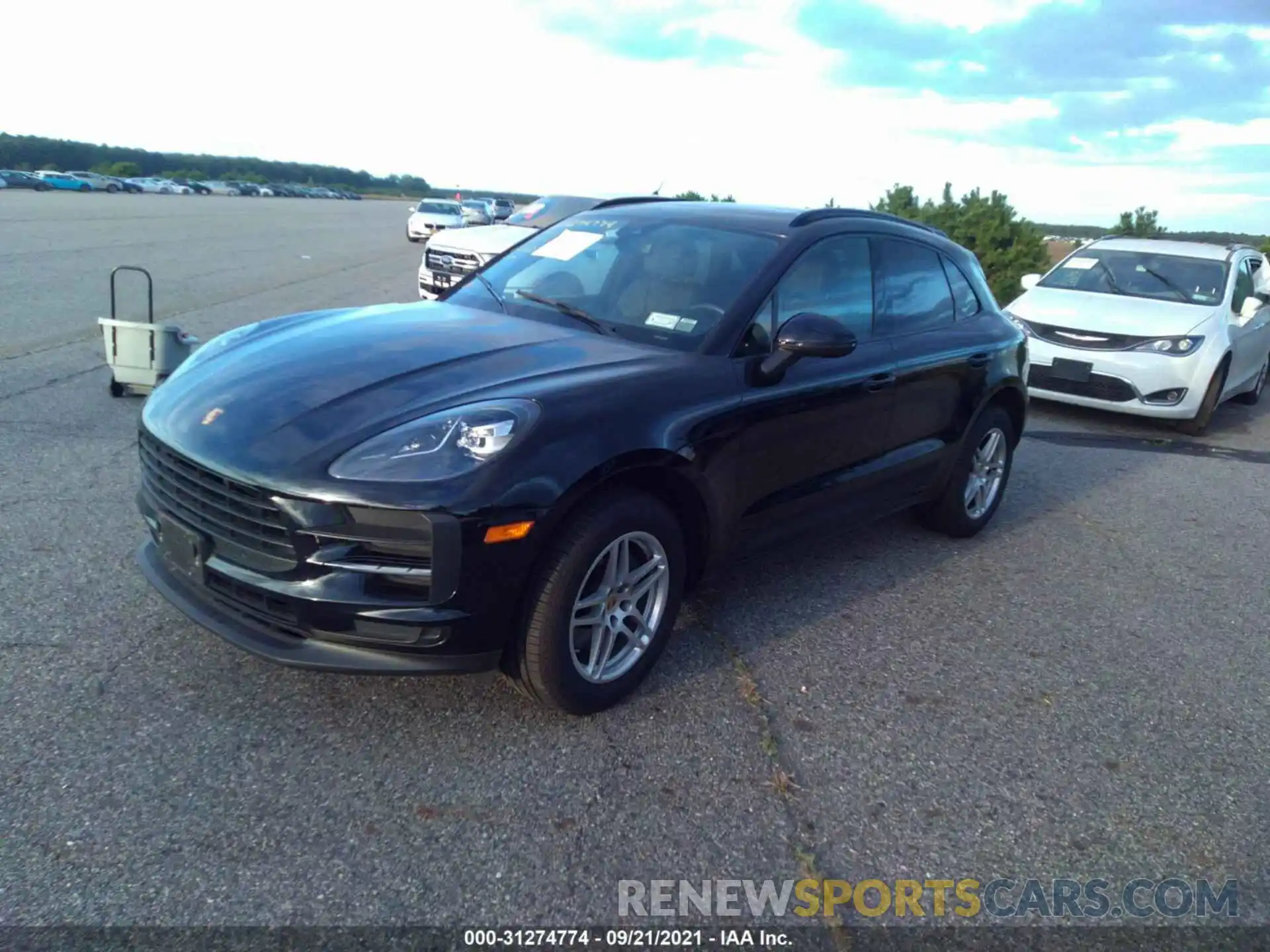 2 Photograph of a damaged car WP1AA2A56KLB07898 PORSCHE MACAN 2019