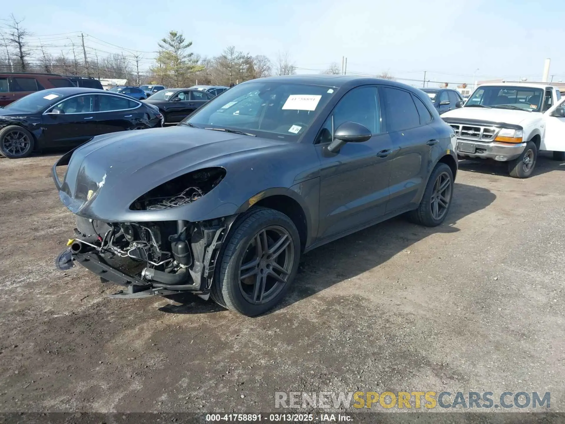 2 Photograph of a damaged car WP1AA2A56KLB08064 PORSCHE MACAN 2019