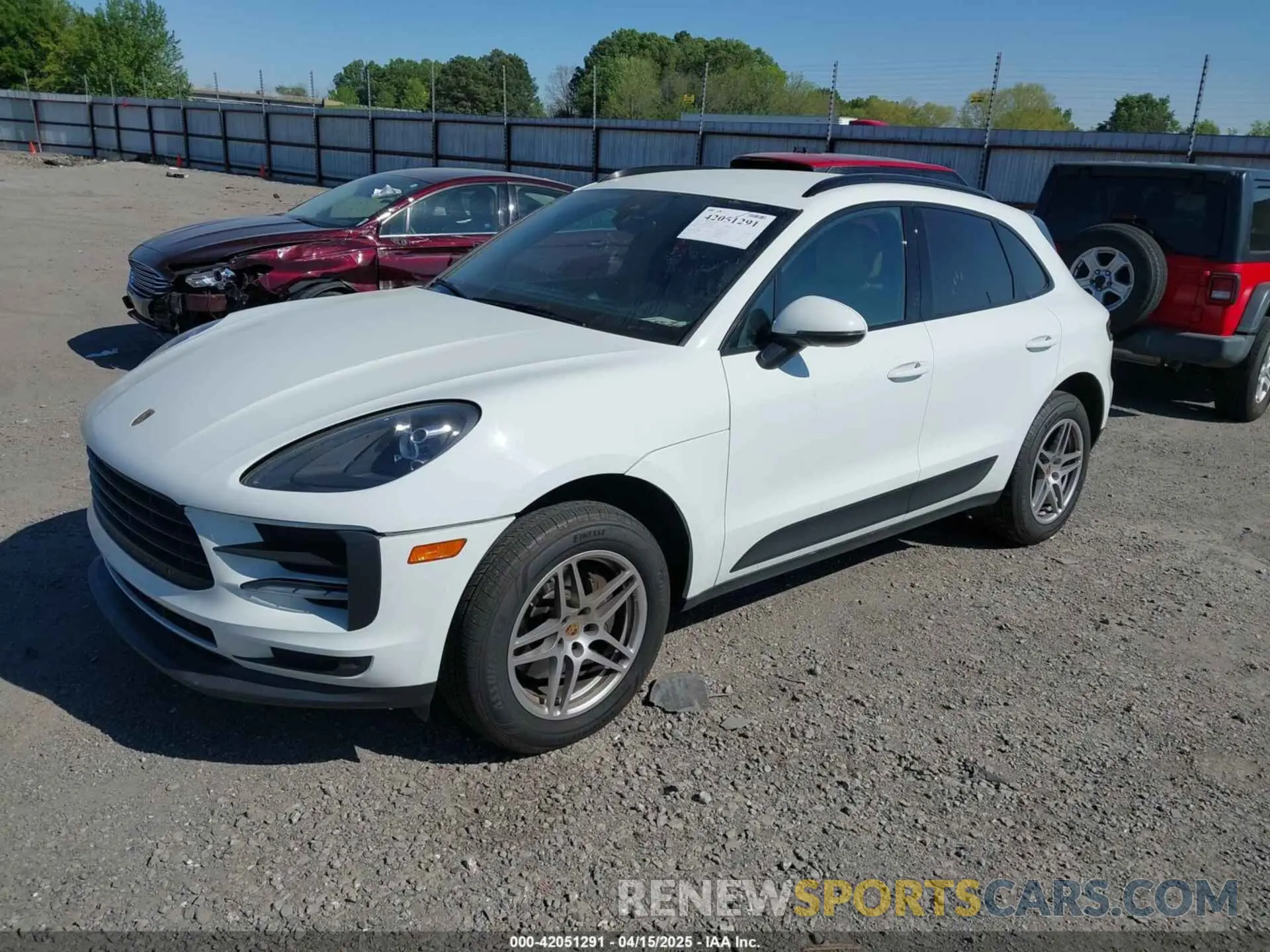 2 Photograph of a damaged car WP1AA2A57KLB08719 PORSCHE MACAN 2019