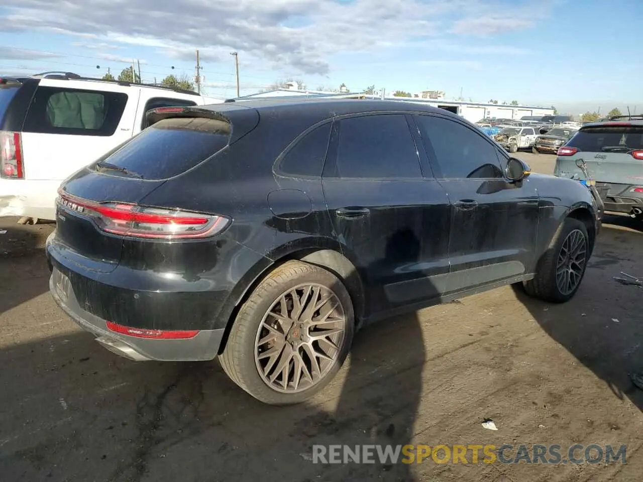 3 Photograph of a damaged car WP1AA2A58KLB06588 PORSCHE MACAN 2019