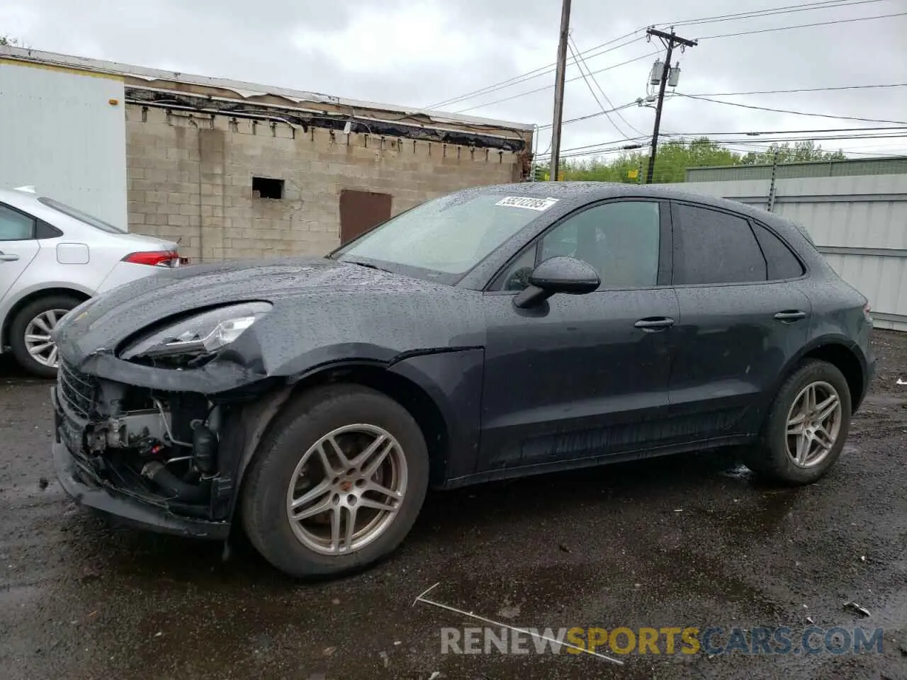 1 Photograph of a damaged car WP1AA2A59KLB08222 PORSCHE MACAN 2019