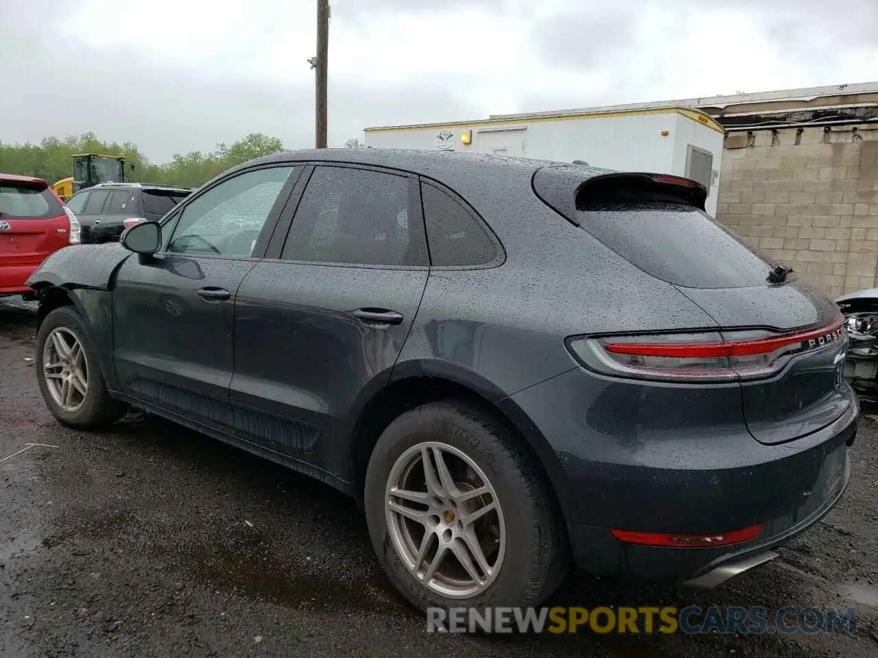 2 Photograph of a damaged car WP1AA2A59KLB08222 PORSCHE MACAN 2019