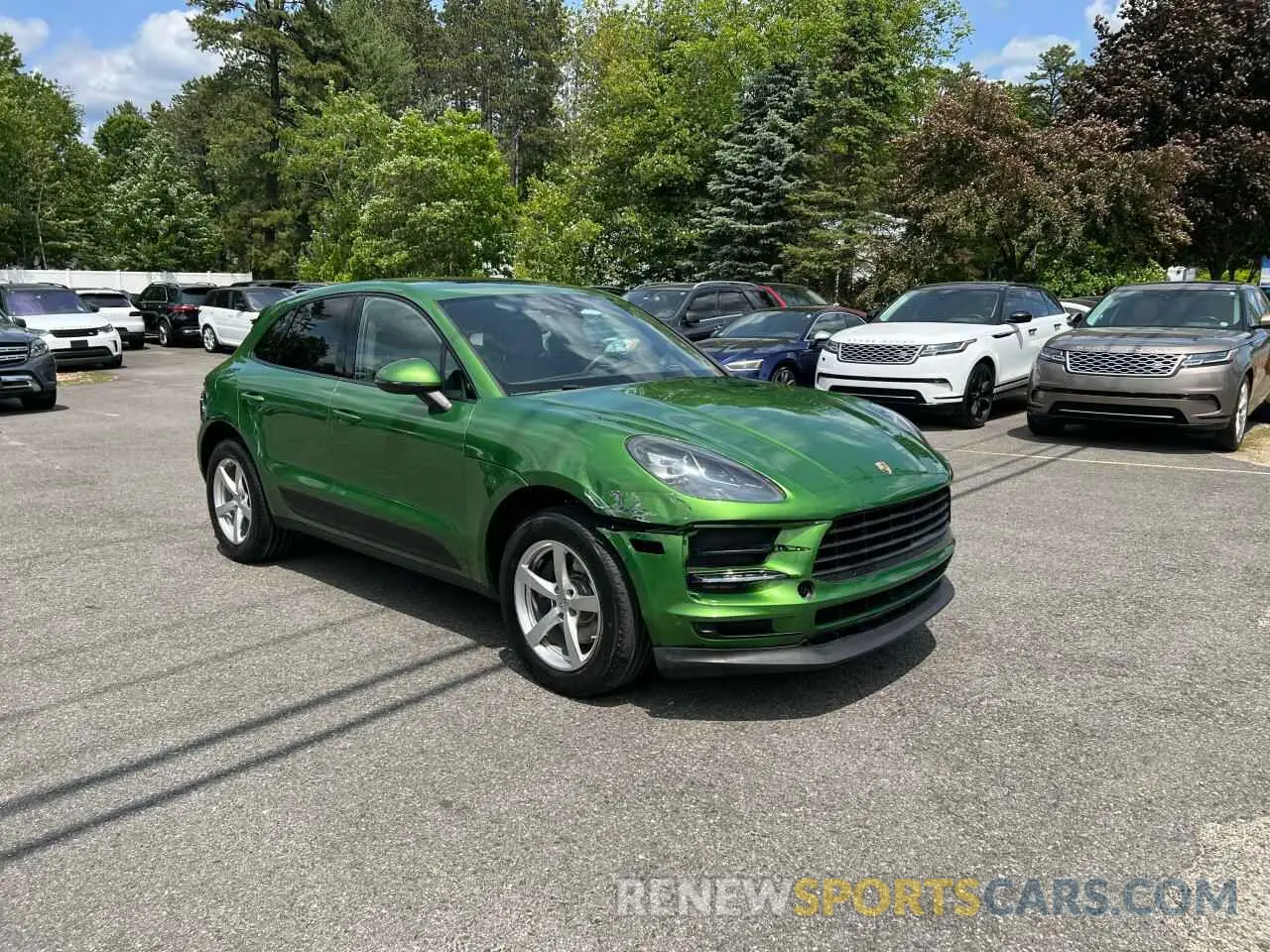 2 Photograph of a damaged car WP1AA2A59KLB09077 PORSCHE MACAN 2019