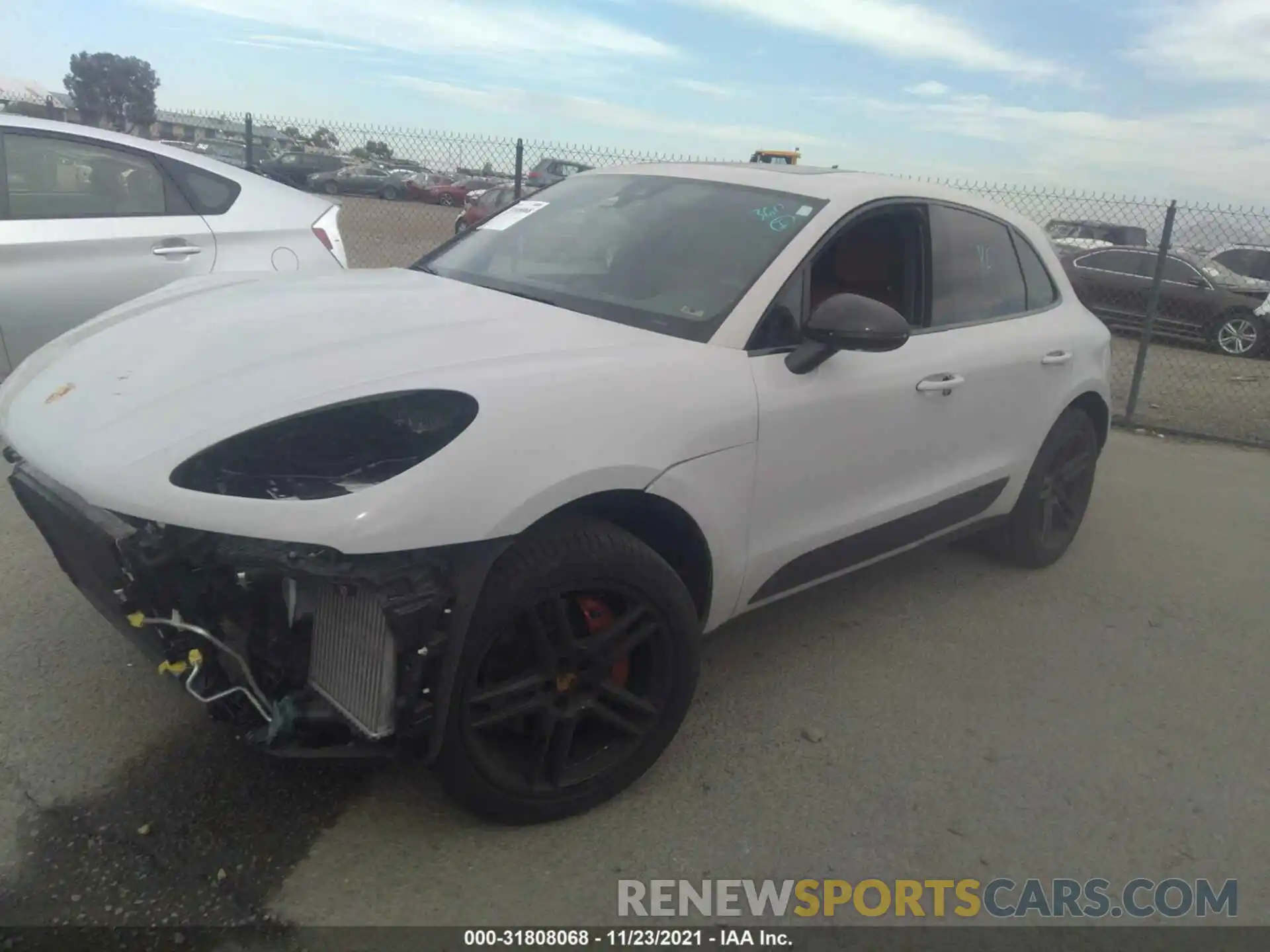 2 Photograph of a damaged car WP1AB2A51KLB32107 PORSCHE MACAN 2019