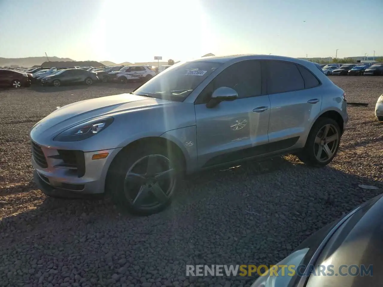 1 Photograph of a damaged car WP1AB2A53KLB30813 PORSCHE MACAN 2019