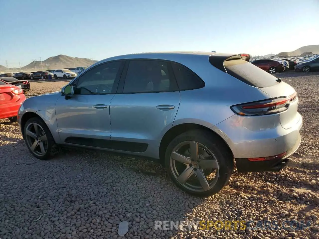 2 Photograph of a damaged car WP1AB2A53KLB30813 PORSCHE MACAN 2019