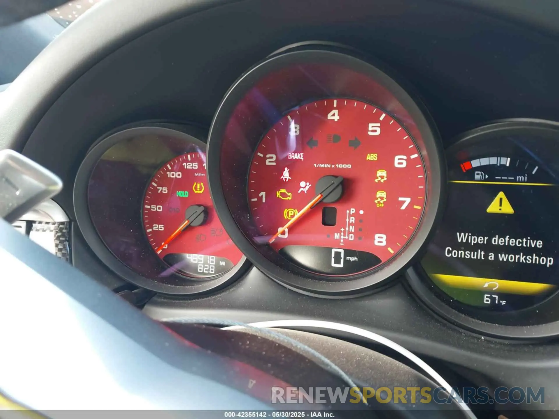7 Photograph of a damaged car WP1AB2A53KLB31749 PORSCHE MACAN 2019