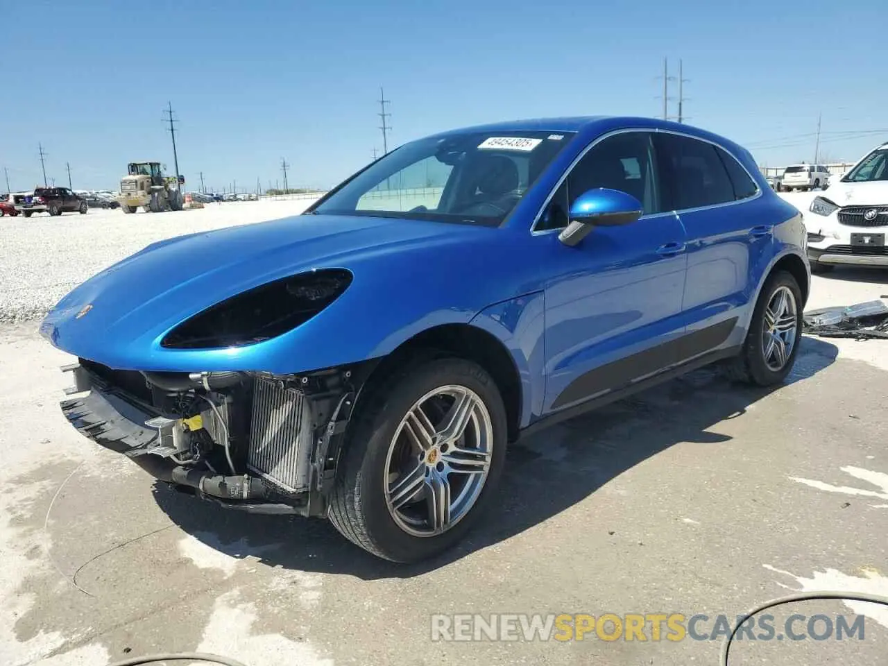 1 Photograph of a damaged car WP1AB2A53KLB31864 PORSCHE MACAN 2019