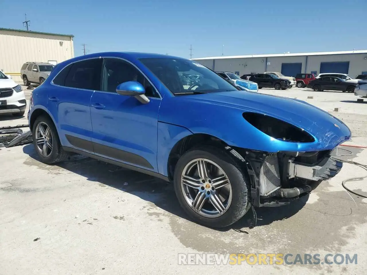 4 Photograph of a damaged car WP1AB2A53KLB31864 PORSCHE MACAN 2019
