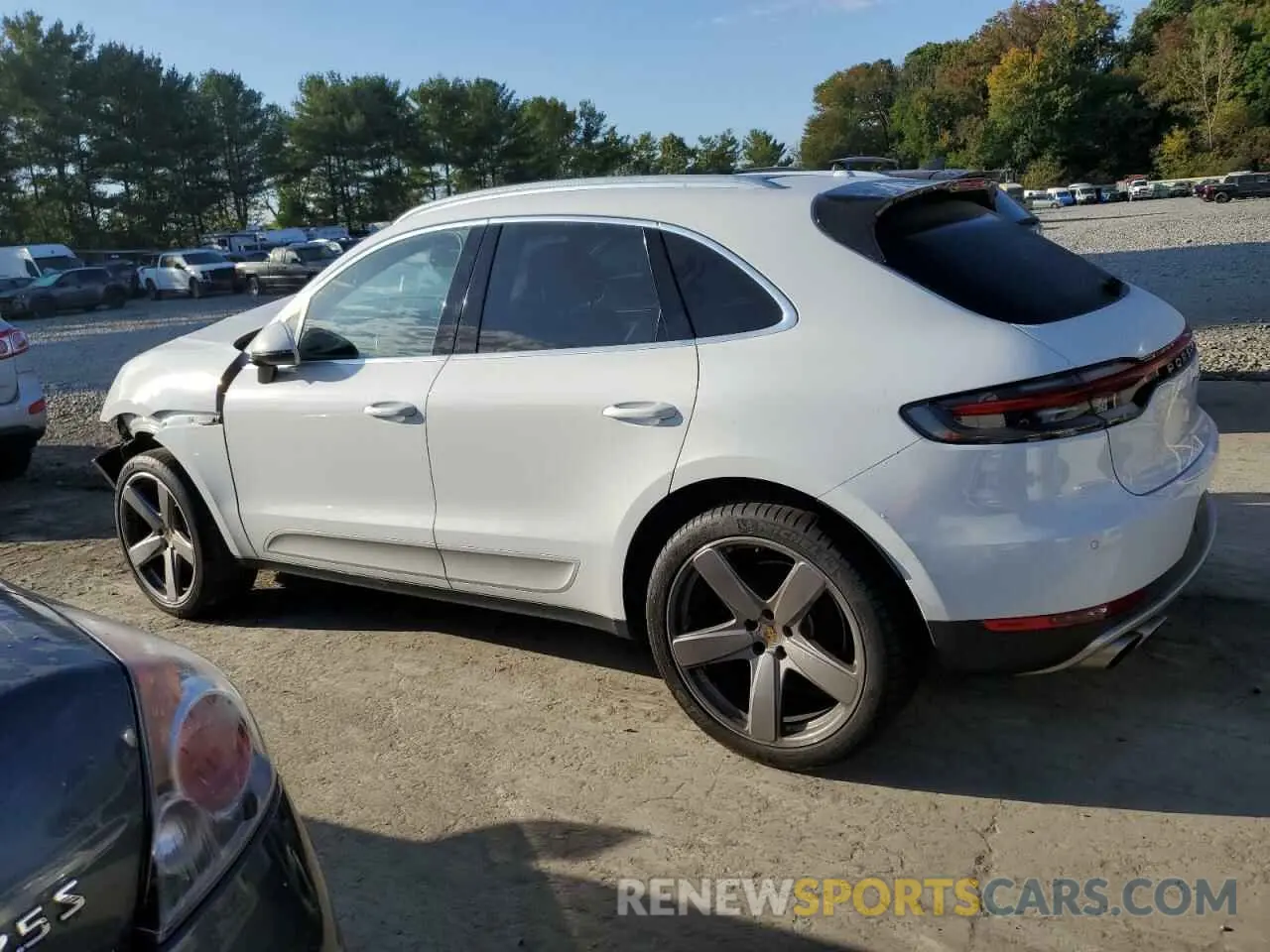 2 Photograph of a damaged car WP1AB2A55KLB32353 PORSCHE MACAN 2019