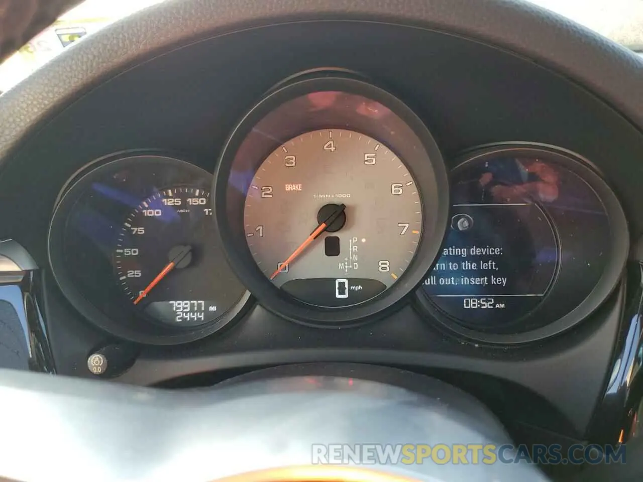 9 Photograph of a damaged car WP1AB2A55KLB32353 PORSCHE MACAN 2019