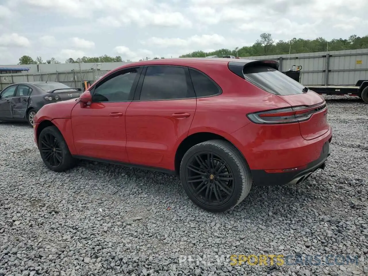 2 Photograph of a damaged car WP1AB2A56KLB30885 PORSCHE MACAN 2019