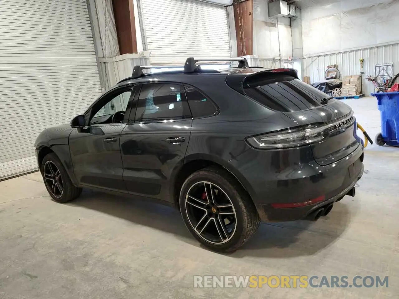 2 Photograph of a damaged car WP1AB2A59KLB30217 PORSCHE MACAN 2019