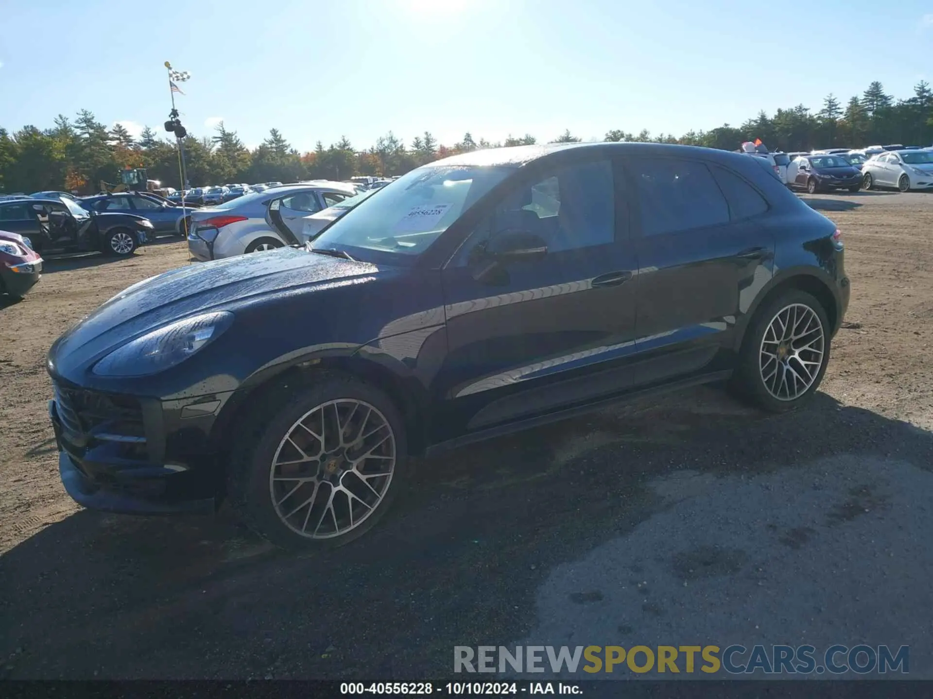 2 Photograph of a damaged car WP1AB2A59KLB30945 PORSCHE MACAN 2019