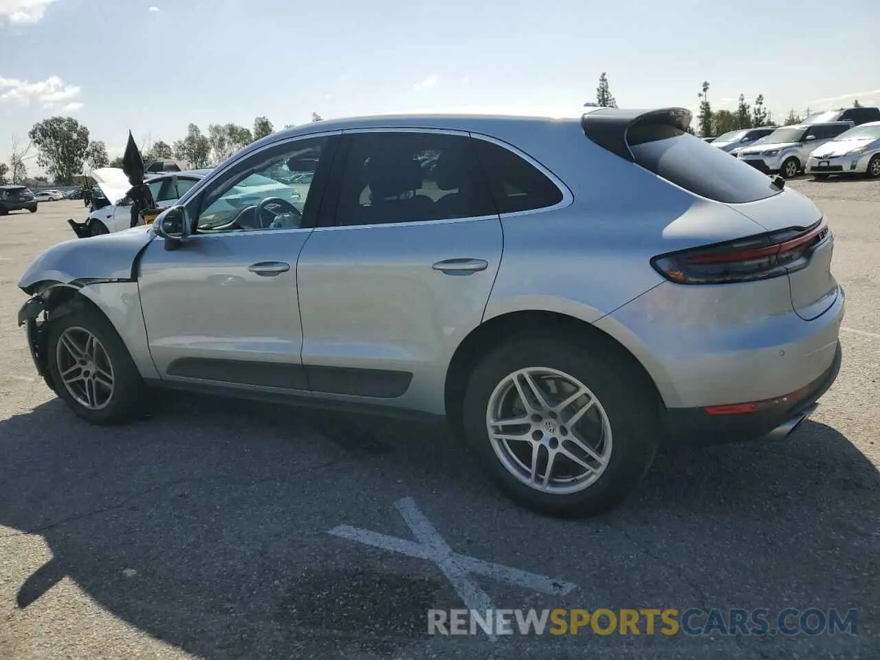 2 Photograph of a damaged car WP1AB2A59KLB31853 PORSCHE MACAN 2019