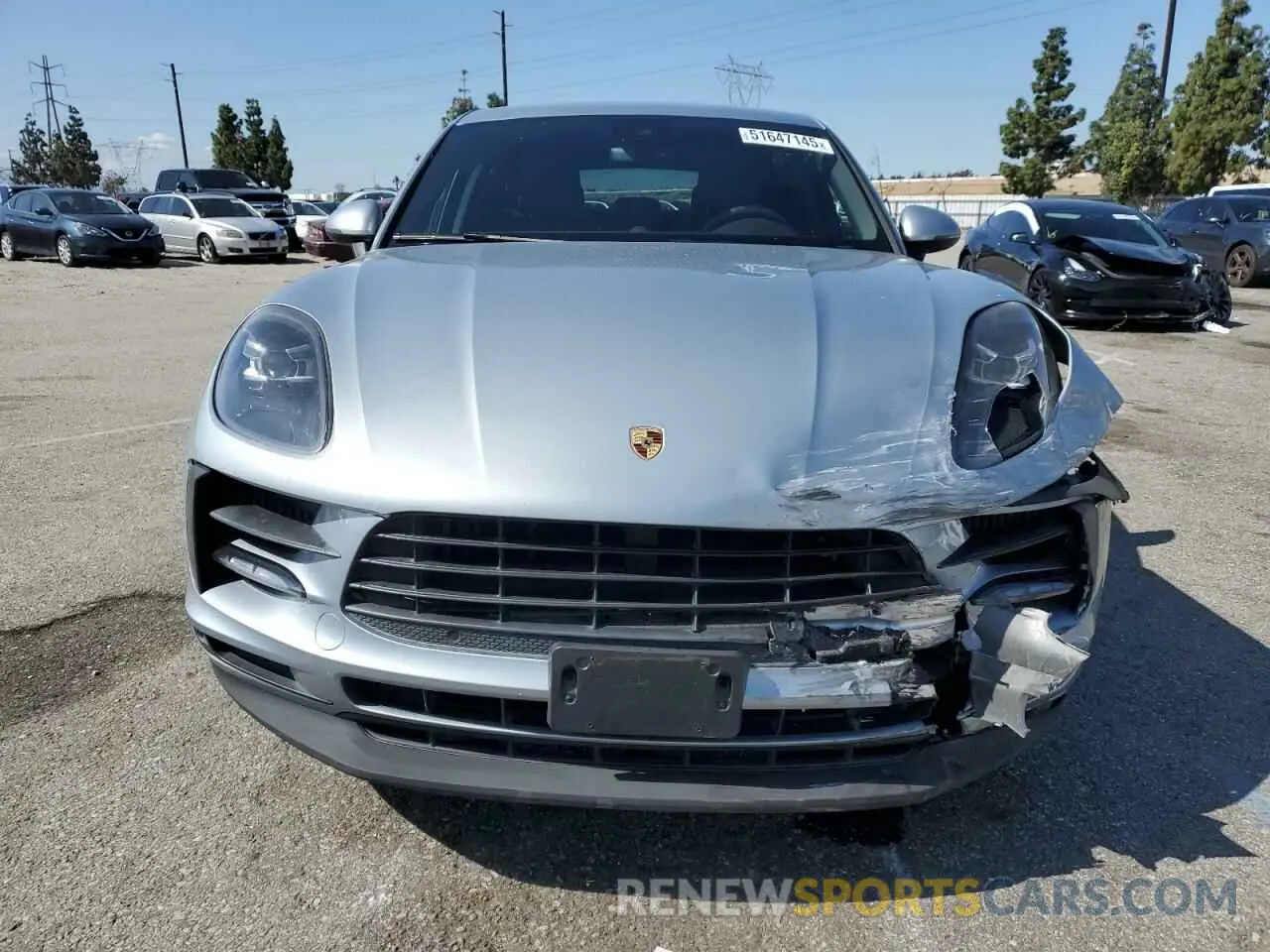 5 Photograph of a damaged car WP1AB2A59KLB31853 PORSCHE MACAN 2019