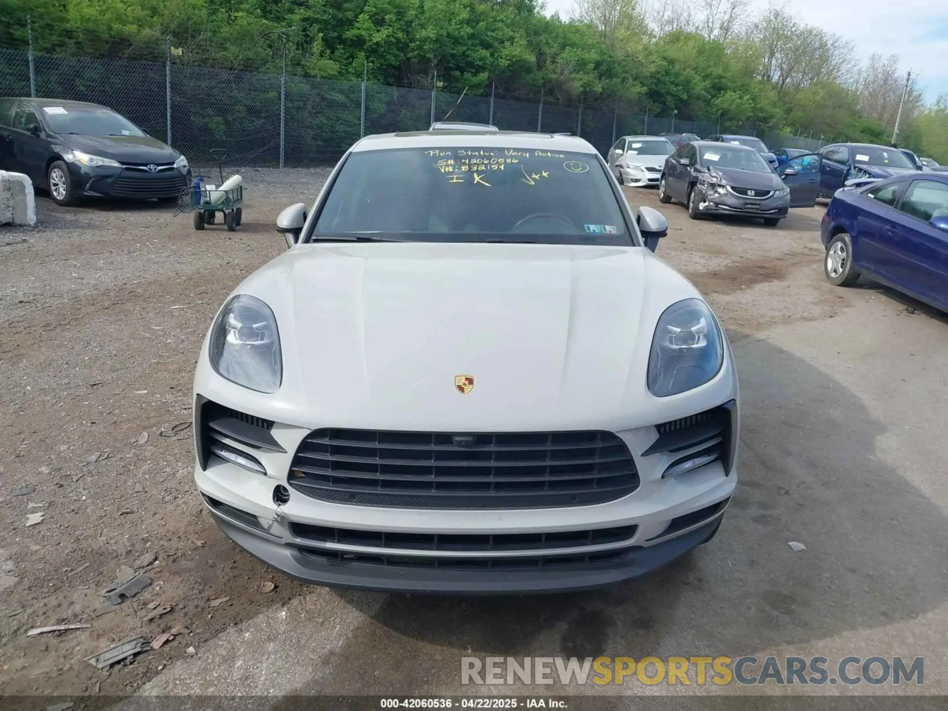 12 Photograph of a damaged car WP1AB2A5XKLB32154 PORSCHE MACAN 2019