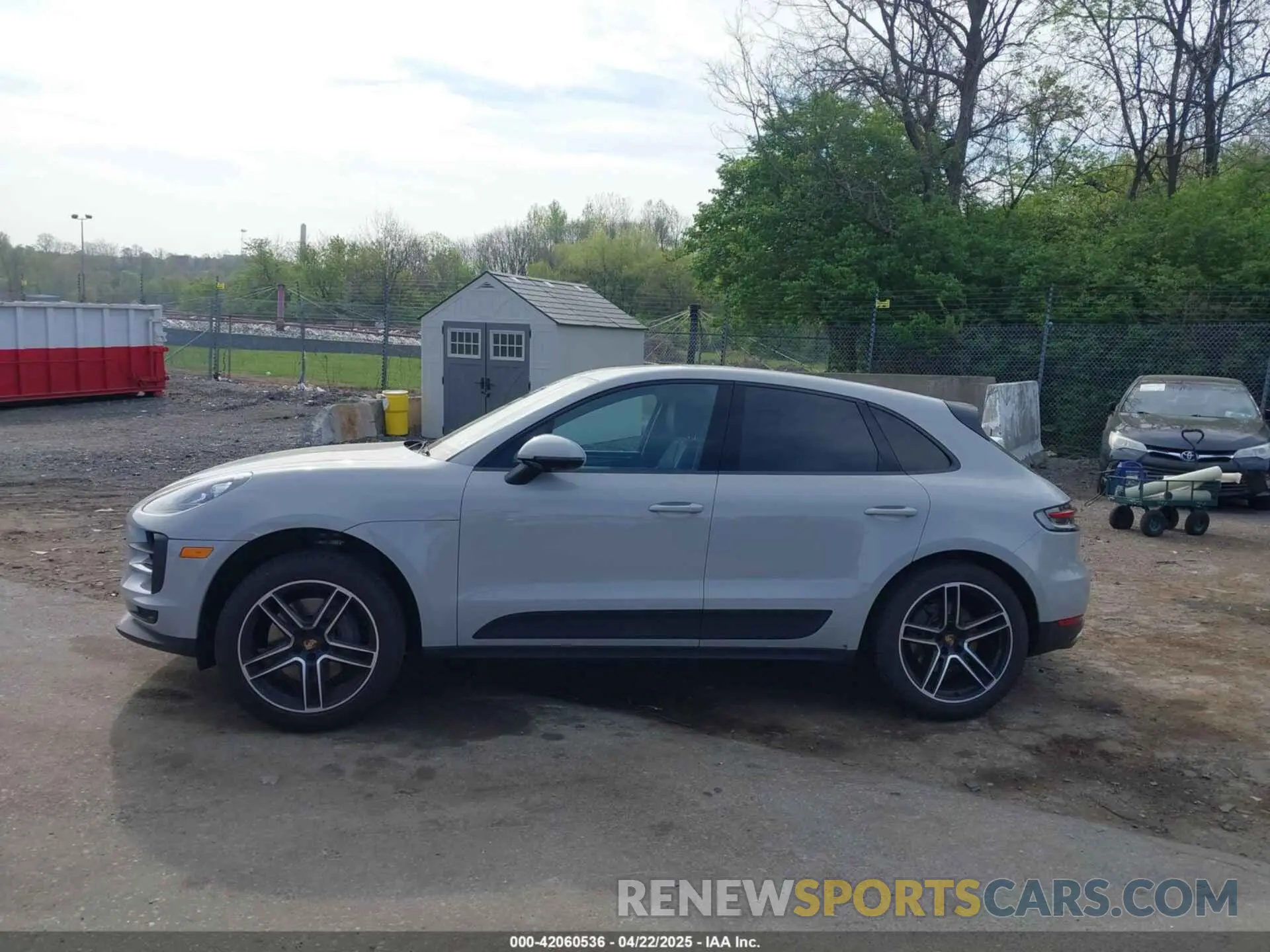14 Photograph of a damaged car WP1AB2A5XKLB32154 PORSCHE MACAN 2019