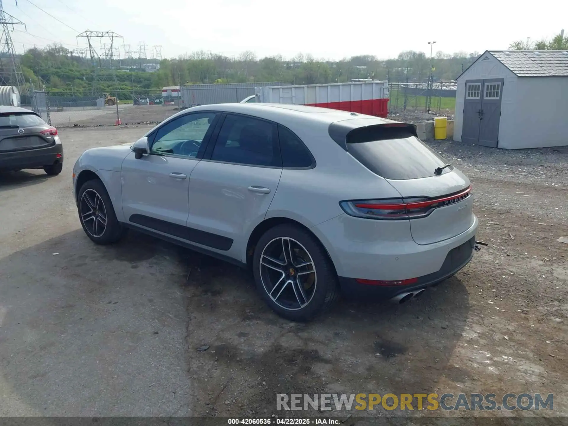 3 Photograph of a damaged car WP1AB2A5XKLB32154 PORSCHE MACAN 2019