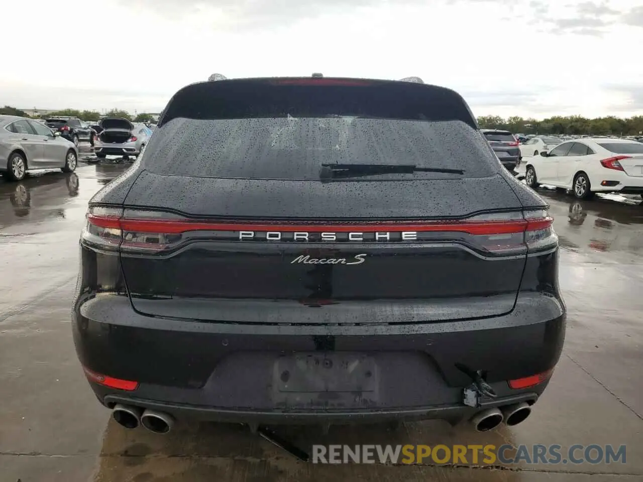 6 Photograph of a damaged car WP1AB2A5XKLB34518 PORSCHE MACAN 2019